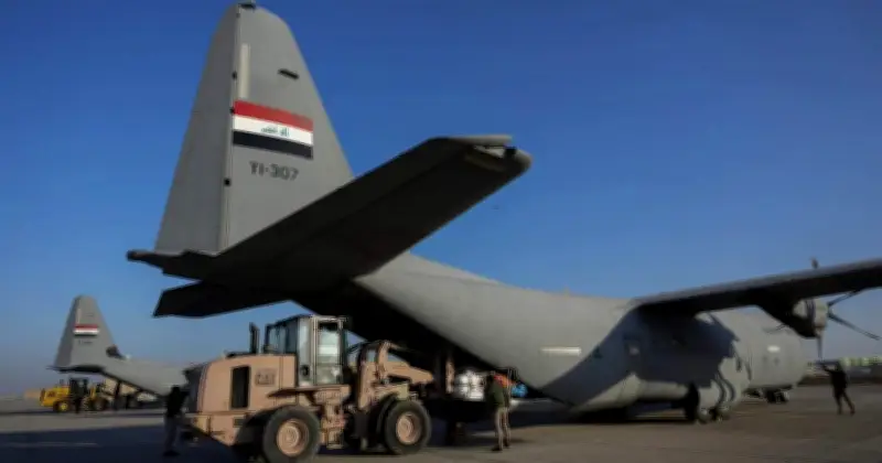 ইরাকের বাগদাদ বিমানবন্দরে মার্কিন ঘাঁটির দিকে ড্রোন হামলা, বিমান প্রতিরক্ষা ভূপাতিত করে