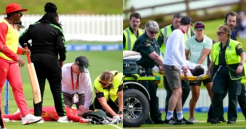 জিম্বাবুয়ে ব্যাটার কেলিস নধলোভুর মাথায় বাউন্সার, হাসপাতালে নেওয়া হয়েছে