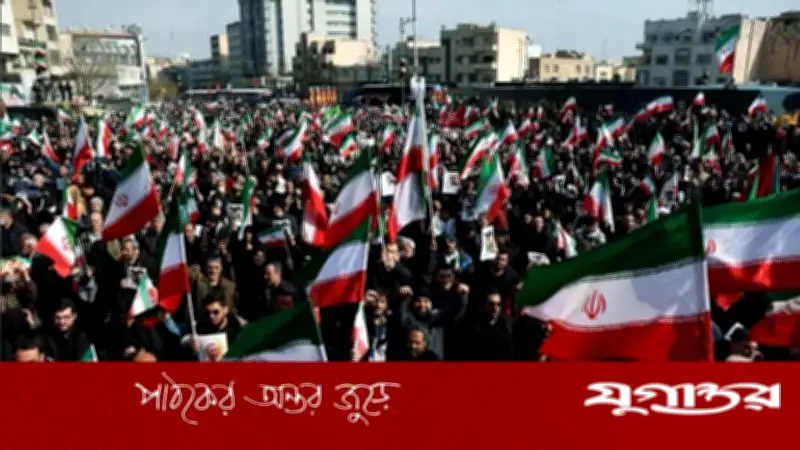 ইরানে নতুন নেতা মোজতবা খামেনির সমর্থনে তেহরানে ব্যাপক শোভাযাত্রা