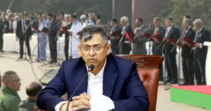 সংবিধান মেনেই সরকারের কার্যক্রম চলছে: স্বরাষ্ট্রমন্ত্রী সালাহউদ্দিন আহমদ