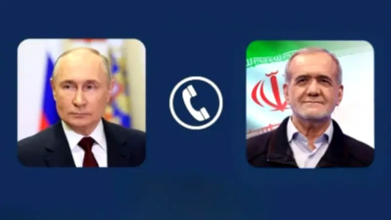 মধ্যপ্রাচ্য উত্তেজনায় পুতিন-পেজেশকিয়ান ফোনালাপ, ইরানের নৌযান ধ্বংসের দাবি ও যুদ্ধ গুঞ্জন