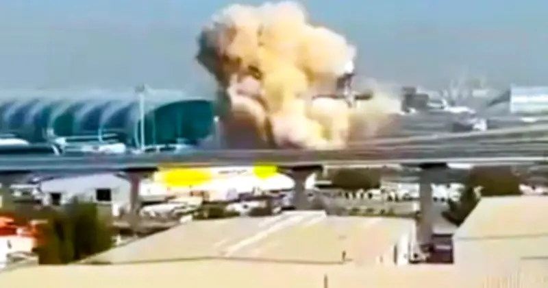 দুবাই বিমানবন্দরে ড্রোন হামলায় চারজন আহত, তদন্ত চলছে