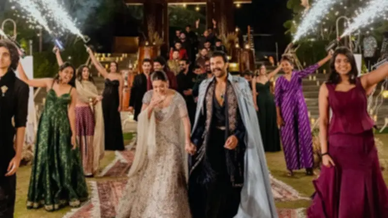 রাশমিকা মান্দানা ও বিজয় দেবরাকোন্ডার বিয়ে-পরবর্তী সংবর্ধনা: ফ্যাশন ও উৎসবের ঝলক