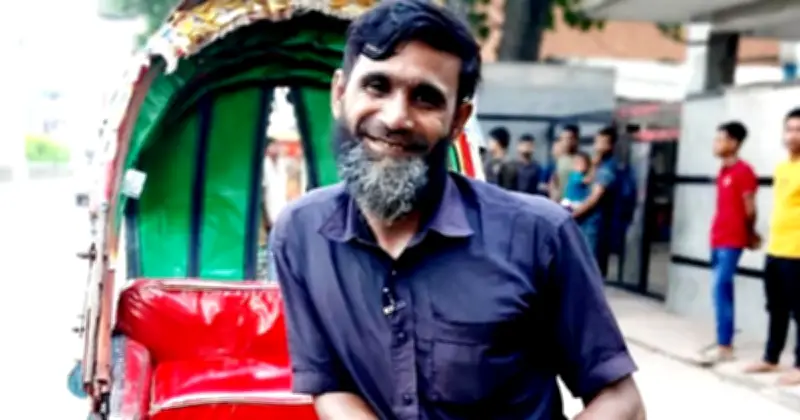 জুলাই অভ্যুত্থানে আহত কিশোরকে বাঁচাতে রিকশাচালক নূর মোহাম্মদের সংসদ আমন্ত্রণ