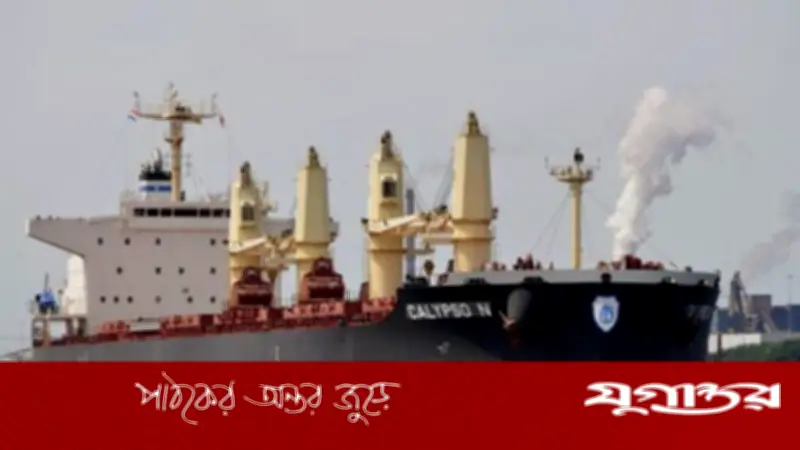 যুক্তরাষ্ট্র থেকে ৫৮ হাজার টন গম নিয়ে জাহাজ মোংলা বন্দরে নোঙর করেছে