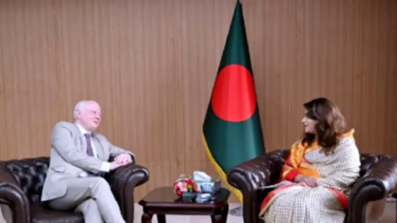 পররাষ্ট্র প্রতিমন্ত্রীর সঙ্গে জার্মান ও ডেনমার্ক রাষ্ট্রদূতের সাক্ষাৎ, মধ্যপ্রাচ্য পরিস্থিতি নিয়ে আলোচনা