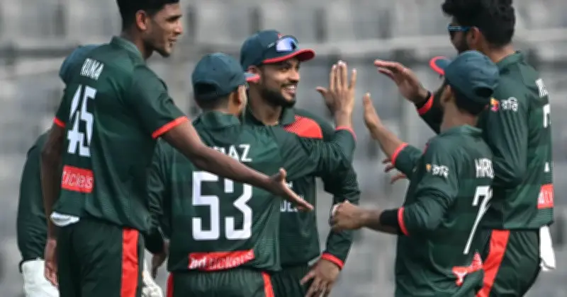 নাহিদ রানার দারুণ বোলিংয়ে পাকিস্তানকে হারাল বাংলাদেশ