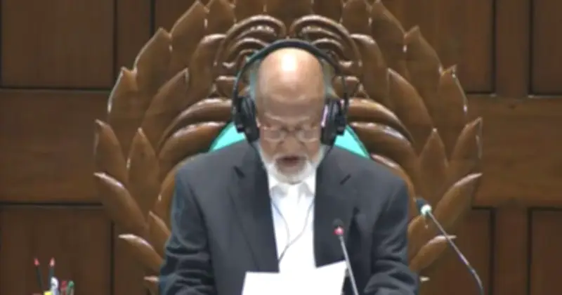 ত্রয়োদশ সংসদের সভাপতি নির্বাচিত হলেন বিএনপির ড. খন্দকার মোশাররফ হোসেন