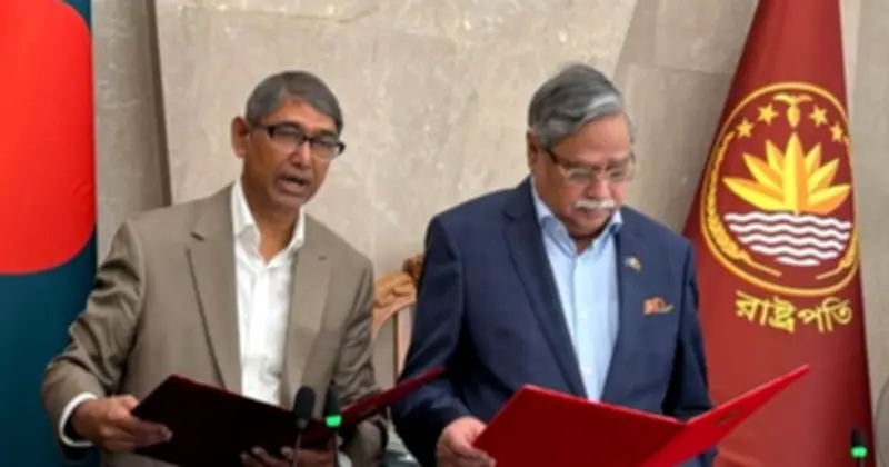 নতুন মন্ত্রী আহমেদ আজম খানের শপথ গ্রহণ, স্পিকার ও ডেপুটি স্পিকার নির্বাচন