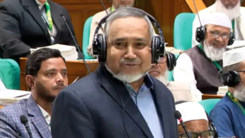 সংসদে হাস্যরস ও শোক: তাহেরের বক্তব্য, খামেনির মৃত্যুতে শোকপ্রস্তাব