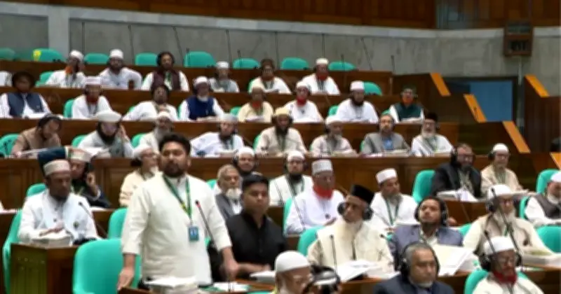 সংসদে নাহিদ ইসলামের বক্তব্য: জুলাই শহীদদের প্রতি শ্রদ্ধা ও ফ্যাসিবাদ বিরোধী দাবি