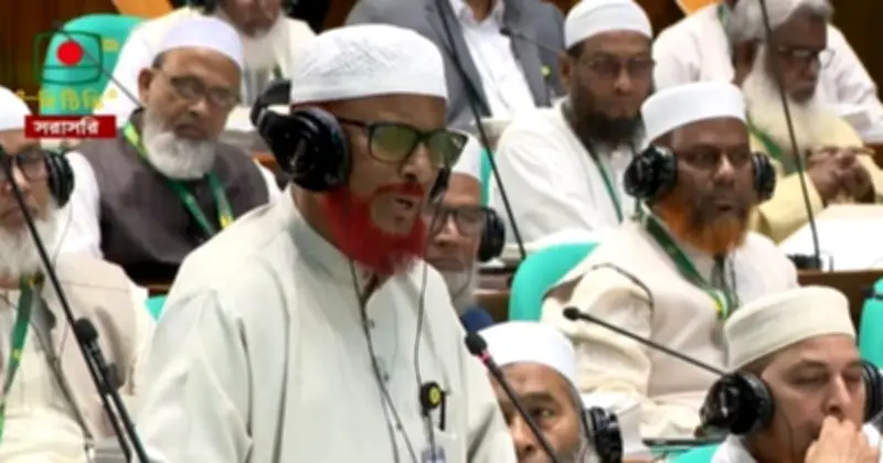 জামায়াত নেতা এটিএম আজহারুল ইসলামের সংসদে বক্তব্য: 'জুলাই না হলে ফাঁসির সেল থেকে আসতে পারতাম না'