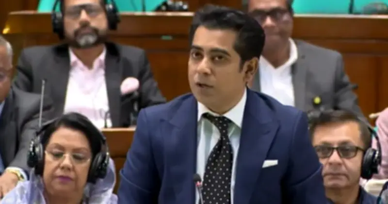 সংসদে আন্দালিব রহমান পার্থ: 'স্বৈরাচারের পক্ষের কেউ নেই এই সংসদে'