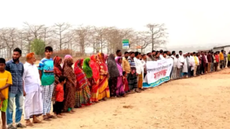 ঈদে ভাড়া নৈরাজ্য বন্ধে মোবাইল কোর্ট, বালু উত্তোলন বন্ধের দাবিতে মানববন্ধন