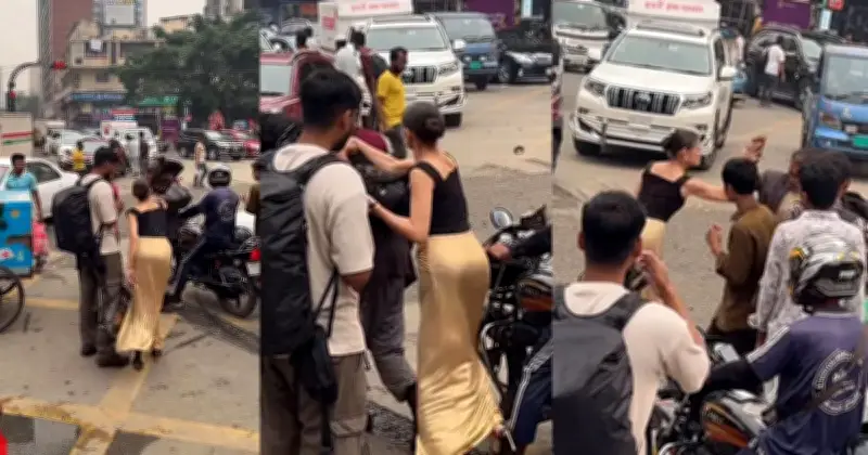 গুলশানে বৃদ্ধকে মারধরের অভিযোগে রুশ মডেল মনিকা কবিরের বিরুদ্ধে মামলা ও সমালোচনা