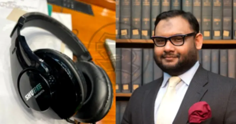 সংসদে সরবরাহকৃত হেডফোনের মান নিয়ে বিরোধীদলীয় এমপির তীব্র সমালোচনা