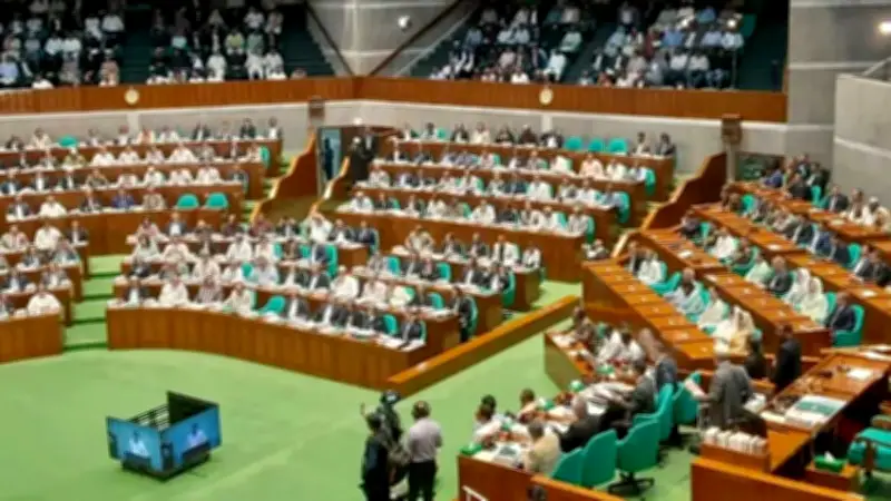 সংসদে ৫টি কমিটি গঠন, বিরোধী দল বর্জন করল রাষ্ট্রপতির ভাষণ