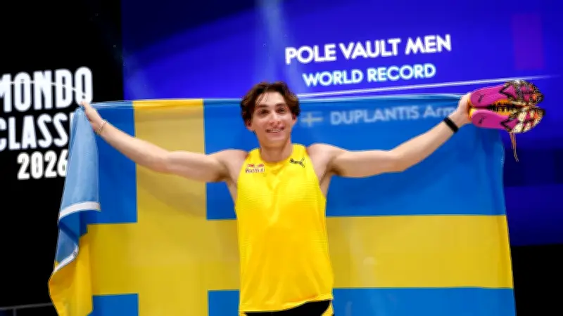 পোল ভল্টে আরমান্দ 'মন্ডো' ডুপ্লান্টিসের ১৫তম বিশ্ব রেকর্ড, সুইডেনে ৬.৩১ মিটার উচ্চতা