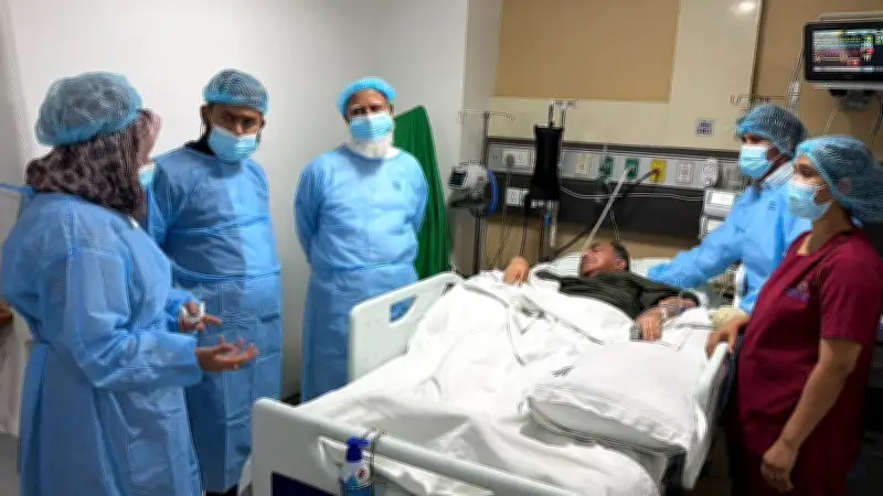 শফিকুর রহমান হাসপাতালে মির্জা আব্বাসকে দেখতে গেছেন, শারীরিক অবস্থা জানতে চেয়েছেন