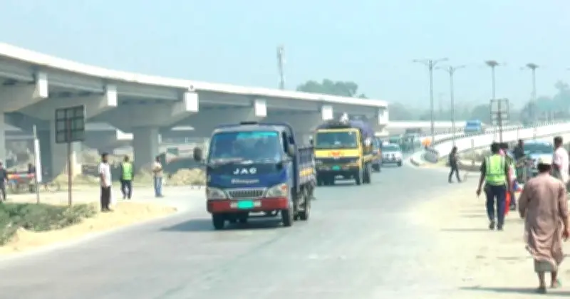 ঢাকা-রংপুর মহাসড়ক চার লেনে সম্প্রসারণ, আসন্ন ঈদযাত্রায় যানজটের আশঙ্কা নেই