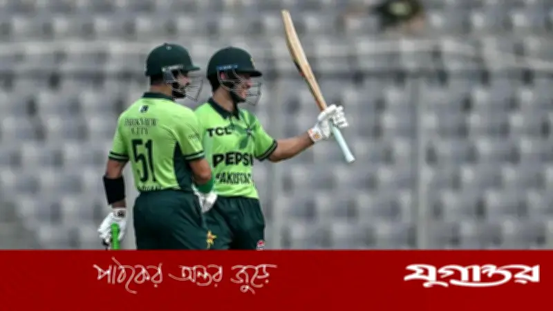 মিরপুরে ব্যাট হাতে শক্ত অবস্থানে পাকিস্তান, সিরিজের দ্বিতীয় ম্যাচে ঝড়ো সূচনা