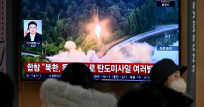 উত্তর কোরিয়ার ব্যালিস্টিক ক্ষেপণাস্ত্র পরীক্ষা, জাপান সাগরে নিক্ষেপ