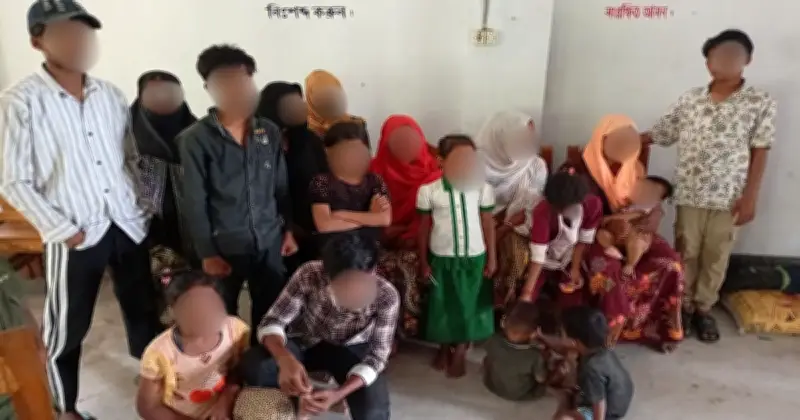 ভাসানচর থেকে পালিয়ে যাওয়া ৩৭ রোহিঙ্গাকে সন্দ্বীপে আটক