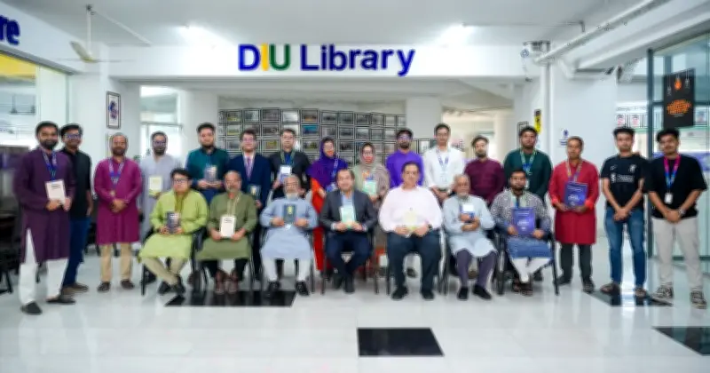 ড্যাফোডিল ইন্টারন্যাশনাল ইউনিভার্সিটি প্রেসের সাতটি নতুন বইয়ের মোড়ক উন্মোচন