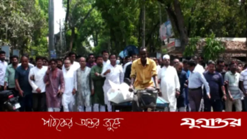 ঝিনাইদহে বিএনপিকর্মীর লাশ নিয়ে বিক্ষোভ মিছিল, জামায়াতের বিরুদ্ধে তীব্র প্রতিবাদ
