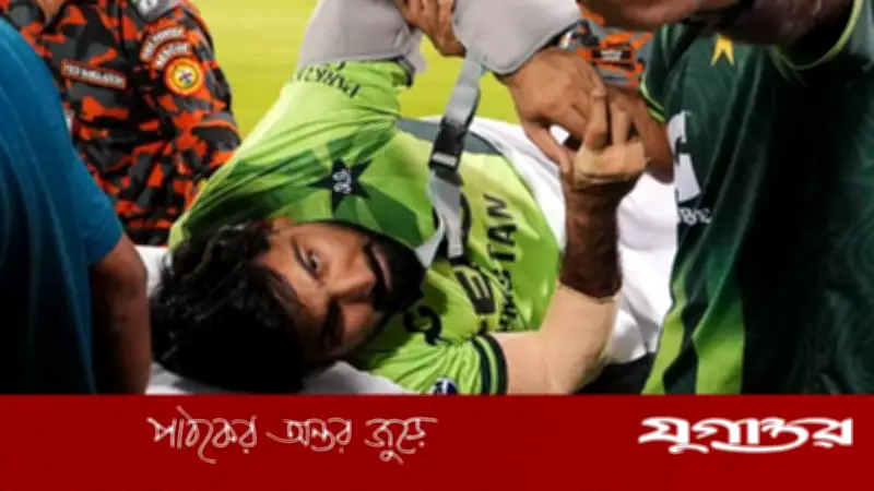 পাকিস্তানের অলরাউন্ডার হুসাইন তালাত চোটে সিরিজ থেকে ছিটকে গেলেন