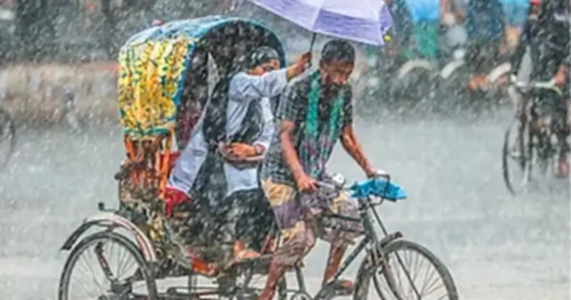 কালবৈশাখীর প্রভাব: ঢাকাসহ চার বিভাগে বজ্রসহ বৃষ্টির পূর্বাভাস