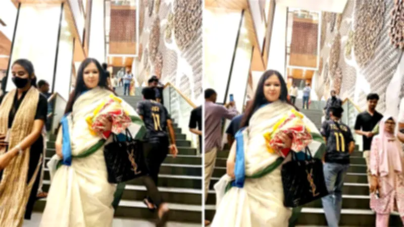 ফ্রি ব্যাগ না পেয়ে আড়ং থেকে কাপড় হাতে বের হলেন রুমিন ফারহানা, ব্যাংক খাতে নারীর অংশগ্রহণ কমছে