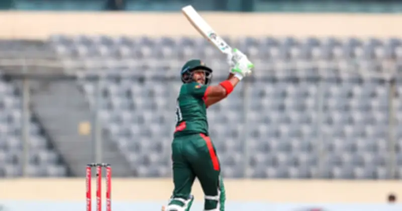 তানজিদ তামিমের প্রথম সেঞ্চুরিতে বাংলাদেশের দারুণ শুরু, সিরিজ নির্ধারনীতে পাকিস্তানের বিপক্ষে