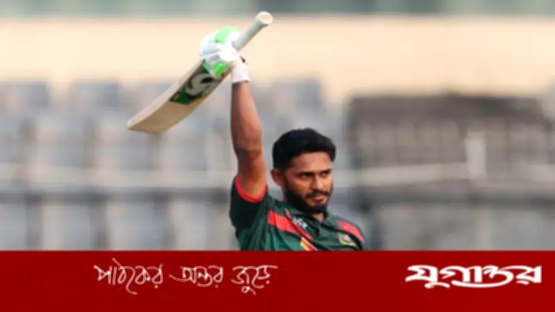 তানজিদ হাসানের প্রথম সেঞ্চুরি: পাকিস্তানের বিপক্ষে রেকর্ড ছক্কা