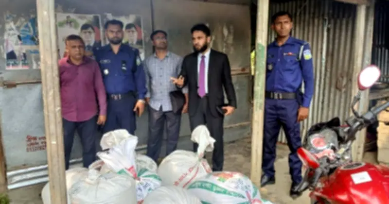 নান্দাইলে ভিজিএফ চাল জব্দ: উপকারভোগীর কার্ড বিক্রি, দোকানে মজুদের অভিযোগ