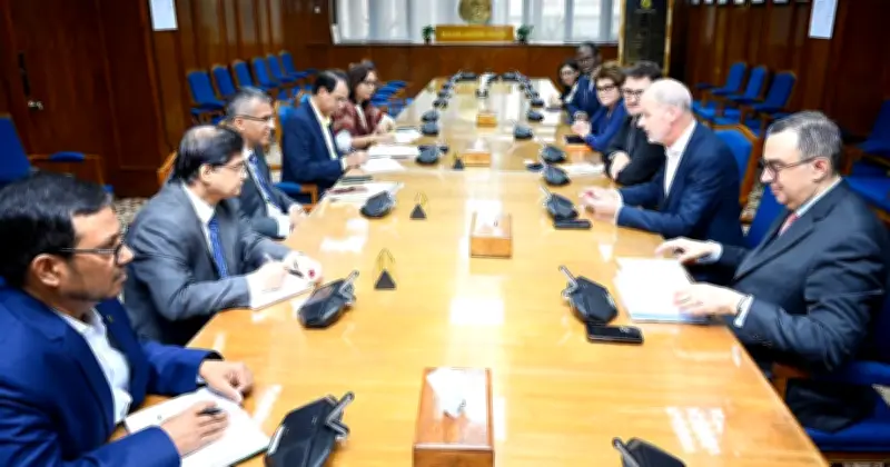 বাংলাদেশ ব্যাংক ও বিশ্বব্যাংকের উচ্চ পর্যায়ের বৈঠক: উন্নয়ন প্রকল্প ও সহযোগিতা নিয়ে আলোচনা