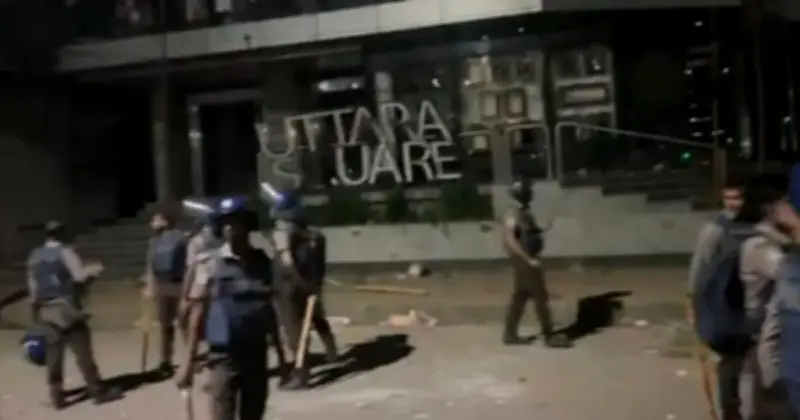 উত্তরায় রিকশাচালকের মৃত্যুতে সহিংসতা: রাতভর তাণ্ডব, সকালে অবরোধ