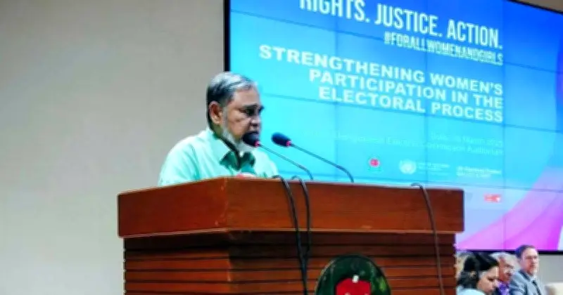 সিইসি নাসির উদ্দিনের দাবি: গৃহস্থালি কাজ মূল্যায়ন হলে জিডিপি তিনগুণ হতো