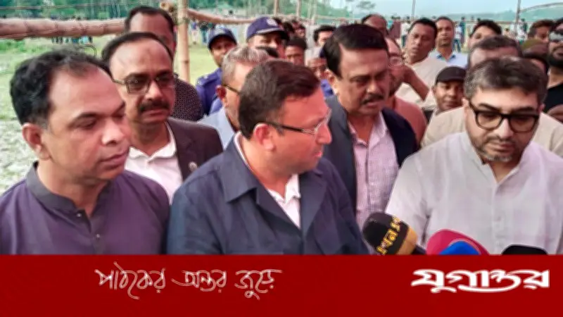 সুনামগঞ্জে হরিরামপুর খাল পুনঃখনন উদ্বোধন, হুমায়ুন কবিরের গুরুত্বারোপ