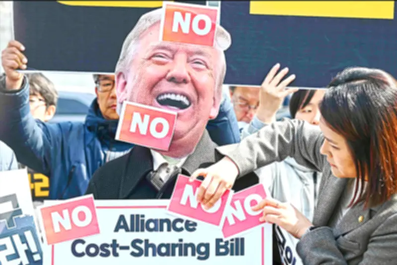 হরমুজ প্রণালিতে সেনা পাঠাতে দক্ষিণ কোরিয়ার প্রতি আহ্বান ট্রাম্পের, মিত্রদের ভূমিকায় অসন্তুষ্টি