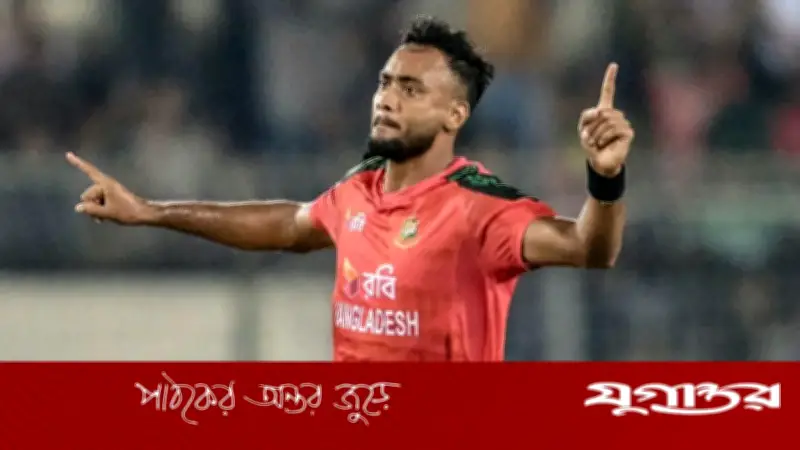 পিএসএলে সরাসরি চুক্তিতে শরিফুল ইসলাম, পেশোয়ার জালমির হলুদ জার্সিতে খেলবেন