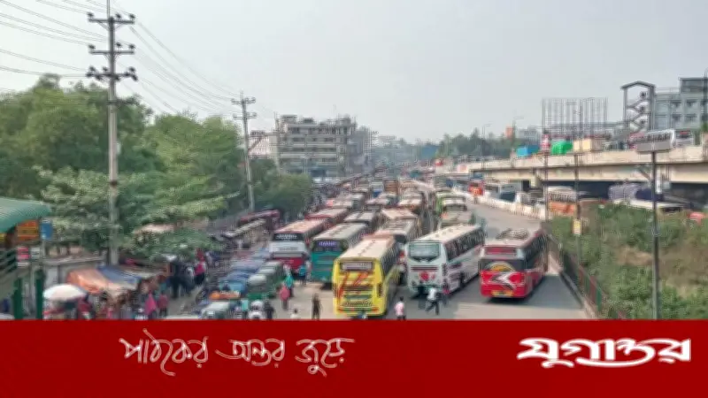 ঈদে গাজীপুরে যানজটহীন যাত্রা, ন্যায্য ভাড়ায় খুশি ঘরমুখো মানুষ