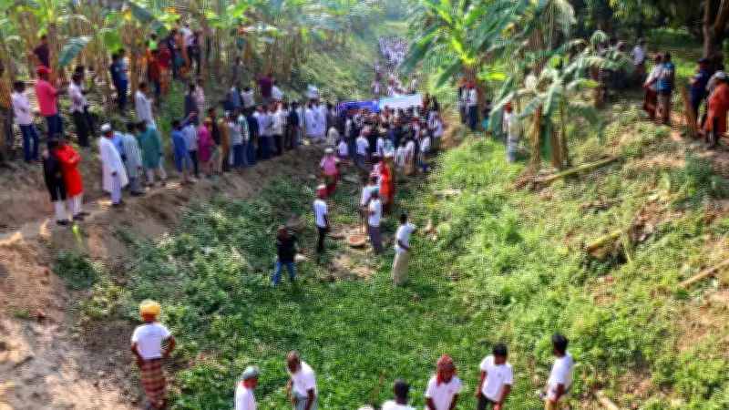নাটোরে মির্জা মামুদ খাল পুনঃখননে বিতর্ক, বিএডিসির দাবি টাকার অপচয়