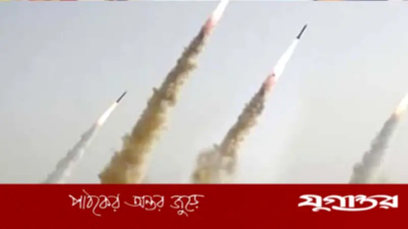 ইরানের নতুন হামলা: ইসরাইল ও মার্কিন অবস্থানে ক্ষেপণাস্ত্র ও ড্রোন আক্রমণ