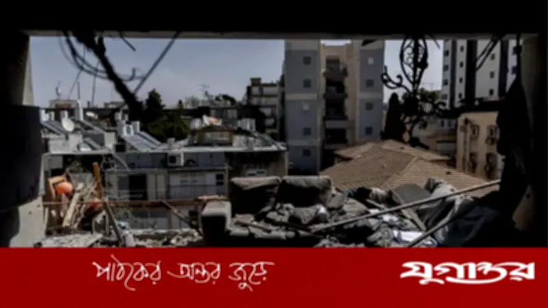 ইরানি ক্ষেপণাস্ত্র হামলায় তেল আবিবে ধ্বংসযজ্ঞ, প্রতিশোধমূলক আক্রমণ তীব্র