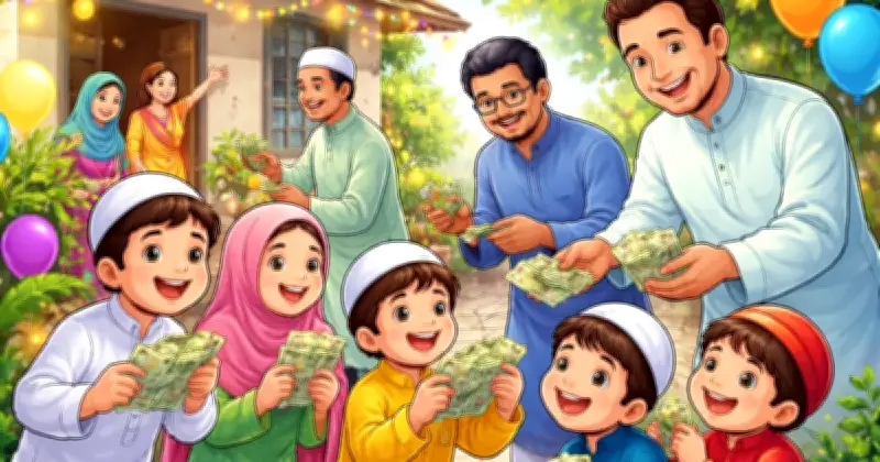 ঈদে সালামি আদায়ের মজাদার কৌশল: হাসিমুখে শুভেচ্ছা বিনিময়