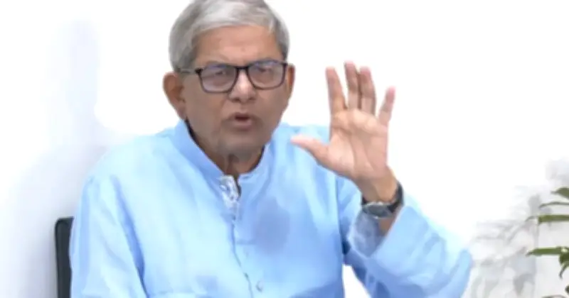 স্থানীয় সরকার নির্বাচন চলতি বছরেই হবে: মির্জা ফখরুল ইসলাম আলমগীর