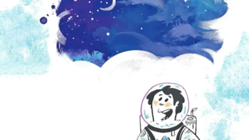 চাঁদে আটকে পড়া নভোচারীর হতাশা: ঈদের চাঁদ খুঁজে না পেয়ে মন কাঁদে