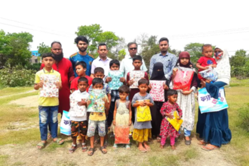 কেশবপুর বন্ধুসভার সহমর্মিতার ঈদ: রাহাতের মতো সুবিধাবঞ্চিত শিশুদের মুখে হাসি ফোটানো