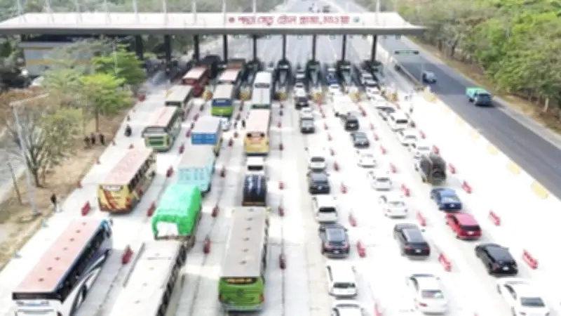 ৪৮ ঘণ্টায় পদ্মা সেতুতে ৯ কোটি, যমুনায় সোয়া ৬ কোটি টাকা টোল আদায়